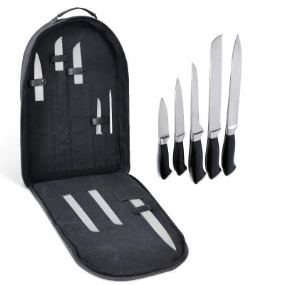 China los cocineros del bolso de rollo del cuchillo de la mochila de la lona 16oz riegan los 32x8x52cm resistentes en venta