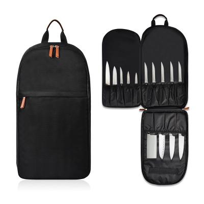 China Honda de cuero 11x3.5x20 de la mochila de Knife Roll Bag del cocinero profesional” en venta