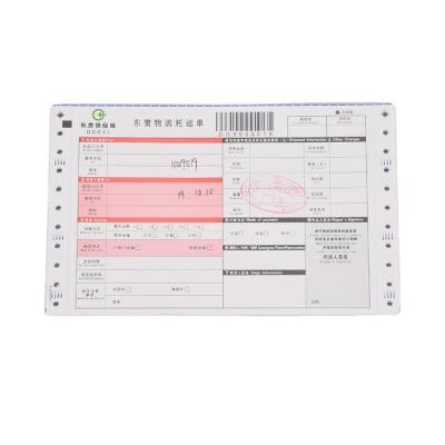 China paper & High Quality International Express Mail Jiuheng Cardboard Barcode Sea Air Waybill Printing for sale