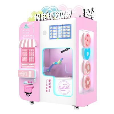 China SDK A vending machine that can make marshmallows a fully automatic electric robot makes a marshmallow vending machine for sale