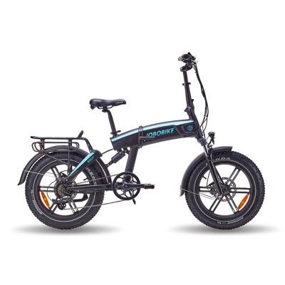 China Aluminum alloy electric bicycle folding with alloy wheel easy-riding electric bike for sale