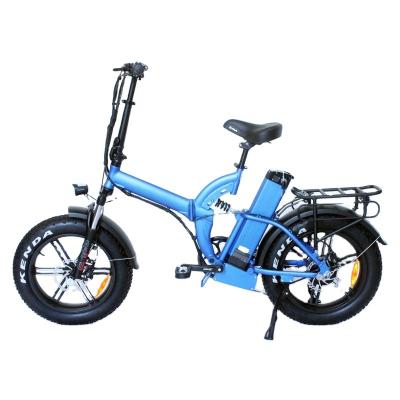 China Aluminum alloy 750w motor cruiser folding fat tire electric bike folding ebike 48v for sale