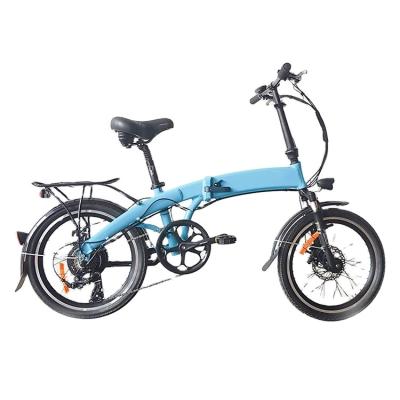 China Smart Folding Outdoor Boosterr Ebike 20inch Rider Electric Mini Bike Easy Outdoor Aluminum Alloy Electric Bicycle Shock Absorber Pedal for sale