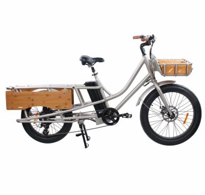 China New design aluminum alloy ebike electric motor for fat bicycle tire cargo vehicle bafang motor 500w large battery capacity with display racks for sale