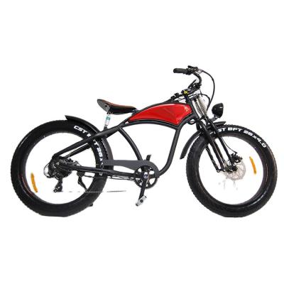 China 2022 Aluminum Alloy 26 Inch Most Popular Fat Tire Mountain Chinese City Dirt Long Range Road Electric Bike for sale