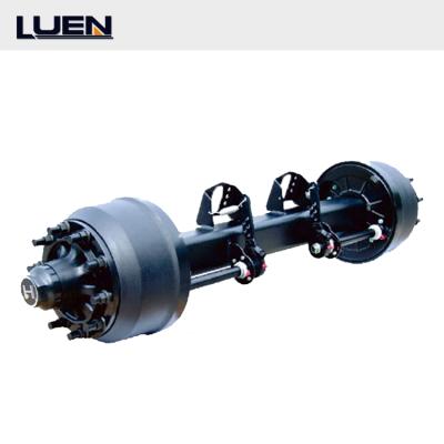 China Wholesale german type used semi trailer truck trailer parts trailer tandem axles axle for sale for sale