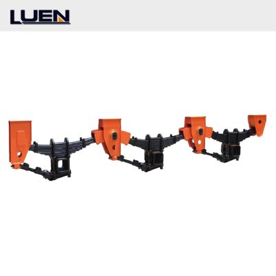 China Trailer Truck Used Heavy Duty LUEN Semi Trailer Parts Axle Suspension Trailer Parts for sale