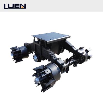 China Used Luen Trailer Truck Guaranteed Quality Cart Suspension With Disc Axle Trailer Parts Suspension for sale