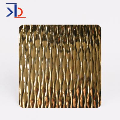 China Decorative building wall panel stamped embossed stainless steel sheet finish 201 3d stainless steel decorative sheet for sale