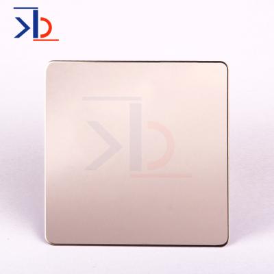 China Decoration 0.3mm Thick 4 x Stainless Steel Sheet Price 8 Ft Mirror Polished 304 Stainless Steel Sheet Mirror Finish for sale