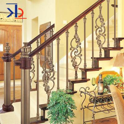 China Contemporary Modern Stainless Steel Hand Railings Interior Metal Staircase Balusters Suppliers For Interior Stairs for sale