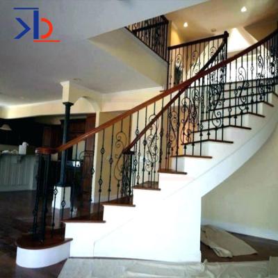 China Contemporary interior stair metal stair railings and balustrades 201/304/316 design stainless steel stair railing post for sale