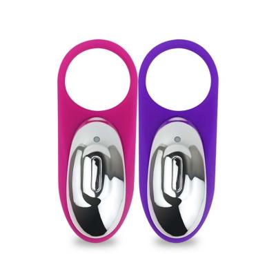 China Remote Control Cock Ring Wholesale Sex Toys Waterproof and Rechargeable Cock Ring Penis Ring Vibrator Male Sex Item for sale