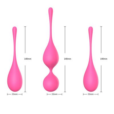 China Real Touch Smelling Adult Toys Kit Kegel Balls For Women Sex Tester Alibaba Cherry Vagina Use Women Kegel Ball for sale