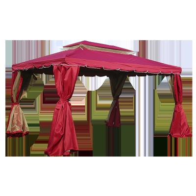 China Outdoor Patio\Garden\Patio Gazebo Outdoor Durable Luxury Garden Gazebo With Mosquito Netting for sale