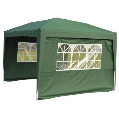 China Outdoor Portable Automatic Gazebo Folding Waterproof Gazebo Canopy Shelter With Sidewall for sale