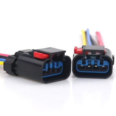 China Automotive Waterproof Plug-in Harness Sensor Connector Automobile Dj7046y-2.8-21 Female Plug is applicable bnc connector for Ford for sale