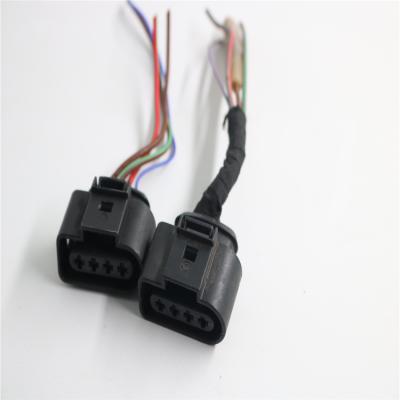 China Plastic Automotive Ignition Coil Wiring Connector 4 Pin Pack Wire Harness High Voltage Plug Connector for sale