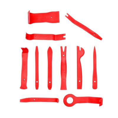 China Portable and Durable Realtek 11pcs Car Panel Door Audio Trim Removal Tool Kit Garage Tool Car Radio Removal Tool Kit With Storage Bag for sale