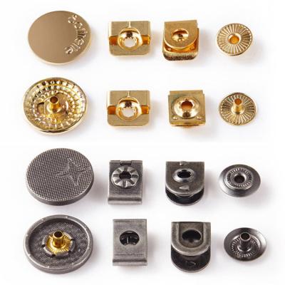 China Sustainable OEM Wholesale Custom Design Clothes Button Brass Metal Pants Hook And Eye for sale