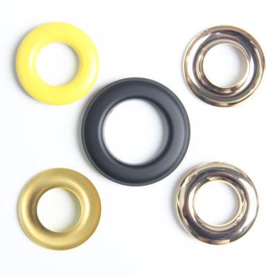 China Wholesale OEM Custom Brass Metal Curtain Grommets Curtain Eyelet Ring Nickel Free for sale