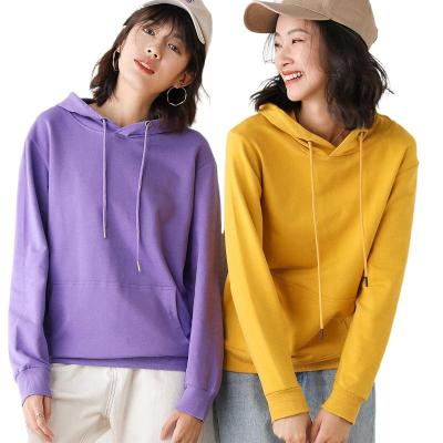 China Long Sleeve Nude Hoodie Women's Solid Color Design Anti-pilling Hoody Most Customized Size 5XL for sale