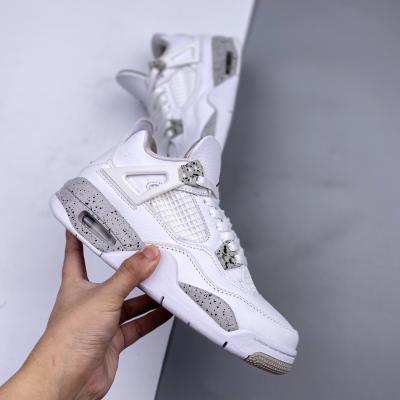 China Fashion trend basketball new running shoe mens high top trainers 4 retro sneakers for men air jordan 4 for sale