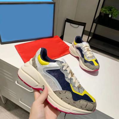 China Fashion Trend 2021 Fashion Dad Shoes Luxury Guoci Brand Men And Women Sports Shoes Running Sneakers for sale