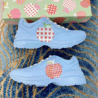 China Hot Selling Fashion Trend 3D Printing Men And Women Running Shoes Sports Shoes Walking Dad Shoes Comfortable Sports Ladies Casual Sneakers for sale