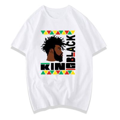 China Wholesale Black Magic King T Shirt Black Boy Men's Clothing Anti-pilling Men's Shirts for sale