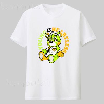 China High Quality Anti-pilling Plus Size Men's T-shirt Teddy Bear Streetwear Sports T-shirt Printed T Shirts For Men for sale