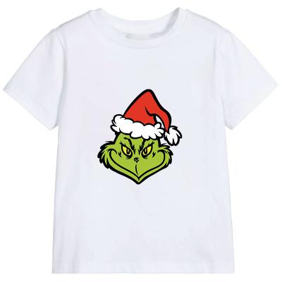 China Fashion New QUICK DRY Children's Graphic T-shirts How the Naughty Stole Christmas T-shirt Soft Cotton 100% Cotton T-shirt for sale