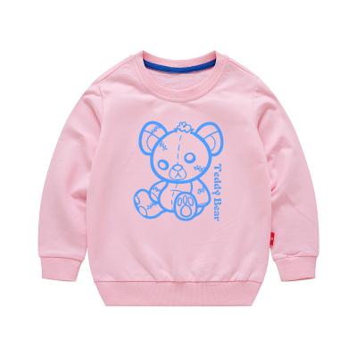 China Anti-wrinkle 2021New Arrivals Teddy Bear Print Graphic Cute Pique Hoodies For Kids 100% Cotton Superdry Original And Vintage for sale