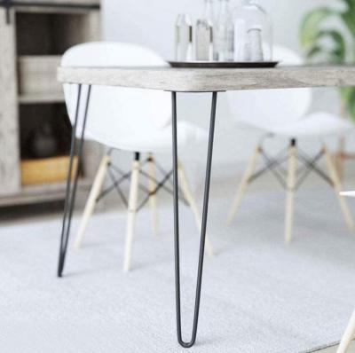 China Mid Century Four Legs Table Base Cast Metal Table Legs for sale