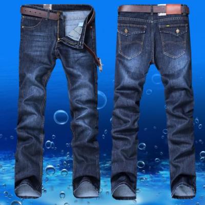 China New Breathable Cotton Men's Long Pants Men's Jeans And Mid-Rise Denim Pants Long Trousers As 261909 Breathable Washed Shown for sale