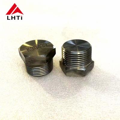 中国 Forged Titanium Stud Bolt Nuts Lightweight Nature/Colored CNC Fasteners With Tolerance 0.13mm 販売のため