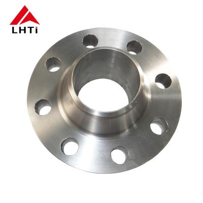 China Grade 2 Titanium Blind Flange RF Weld Neck Flange ANSI B16.5 for sale