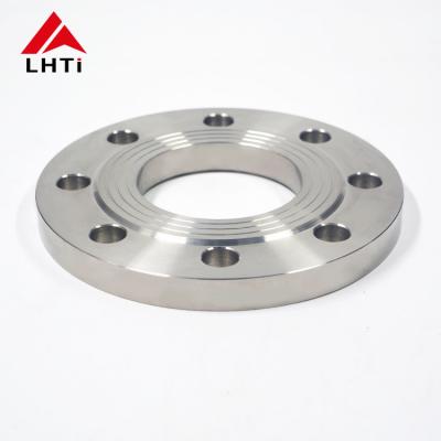 China Titanium Alloy Forging Flange Gr2 Welded Neck Pipe Flange Fittings Te koop