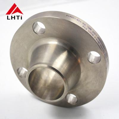 Chine DIN 2634 PN 25 Titanium Weld Neck Flange RFWN Gr2 Gr5 Gr12 Raised Face Weld Neck For Industrial Systems à vendre