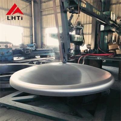 China Grade 1 Grade 2 Titanium Hemispherical Head Dish Shaped Titanium Head Equipment Titanium Equipment for sale