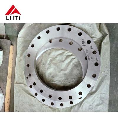 China EN1092-01 Plat Flanges European Standard EN1092-01 Gr1 Gr5 Gr7 Titanium Plate Flange PN 5 PN 10 for Pipeline Systems for sale