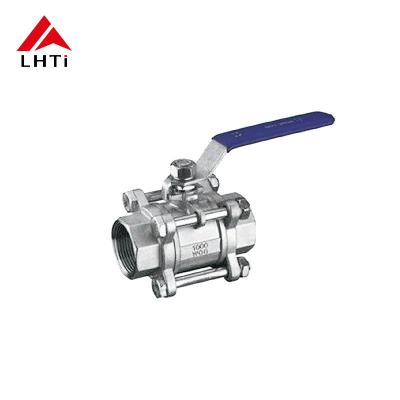 China 2 Piece Titanium Floating Ball Valve Ti Gr1 Gr2 ANSI Class 150 Class 300 Flanged End Connection For Acetic Acid Flow en venta