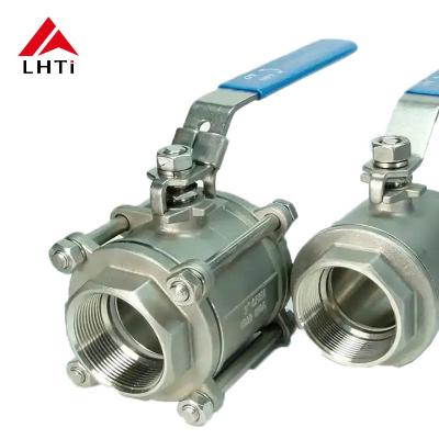 China Revolutionary Titanium Ball Valves for Aerospace Fluid Management in Water Systems en venta