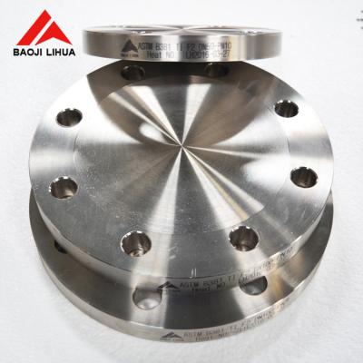 China Ti Grade 2 Titanium Blind Flange BL , RF Type Flange DN50 PN16 En 1092-1 Type 05 for sale