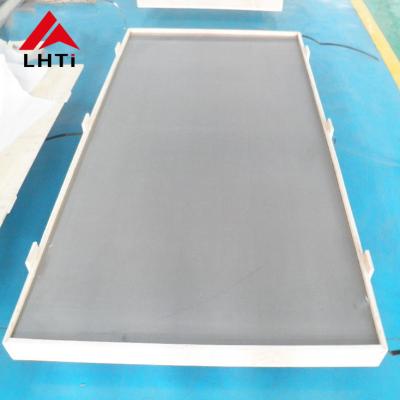 China In Essig einlegende flache Titanstärke der Strahlenen-Gr4 der Blechtafel-0.7mm zu verkaufen