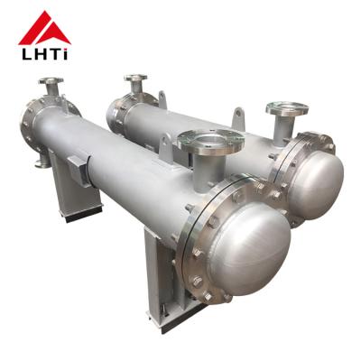 Chine Condensateur titanique de vaporisateur de Gr1 Gr2 anticorrosion à vendre