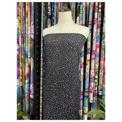 China Beach Wear Dress Design Digital Printed Fabric 120GSM Polyester100% Breathable Chiffon Dobby GGT for sale