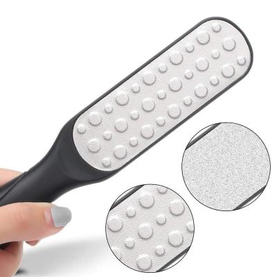 China Double Sided Stainless Steel Foot File Callus Remover For Feet Double Sided Foot Rasp for sale