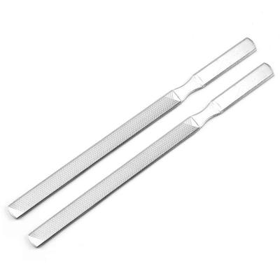 China 4 Sides Stainless Steel Metal Nail File Folder 4 Sides For Thick Hard Nail for sale