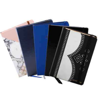 China Wholesale Custom Printing Leather Diary Notebook PU A5 Hardcover Planner Journal Diary Leather Notebook for sale